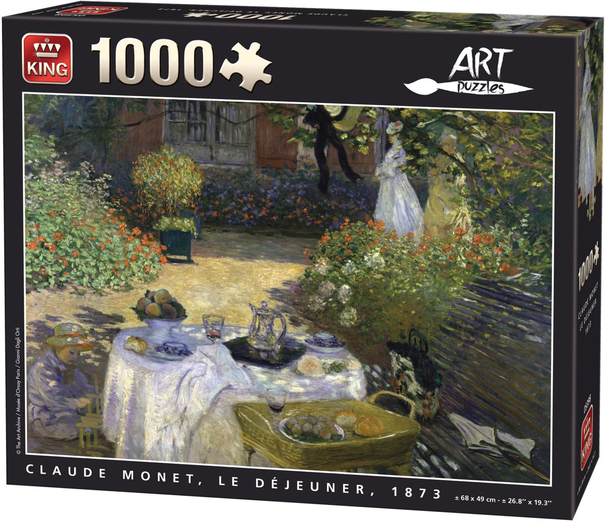 Claude Monet, Le Dejeuner, 1873|1000 stukjes|Puzzel